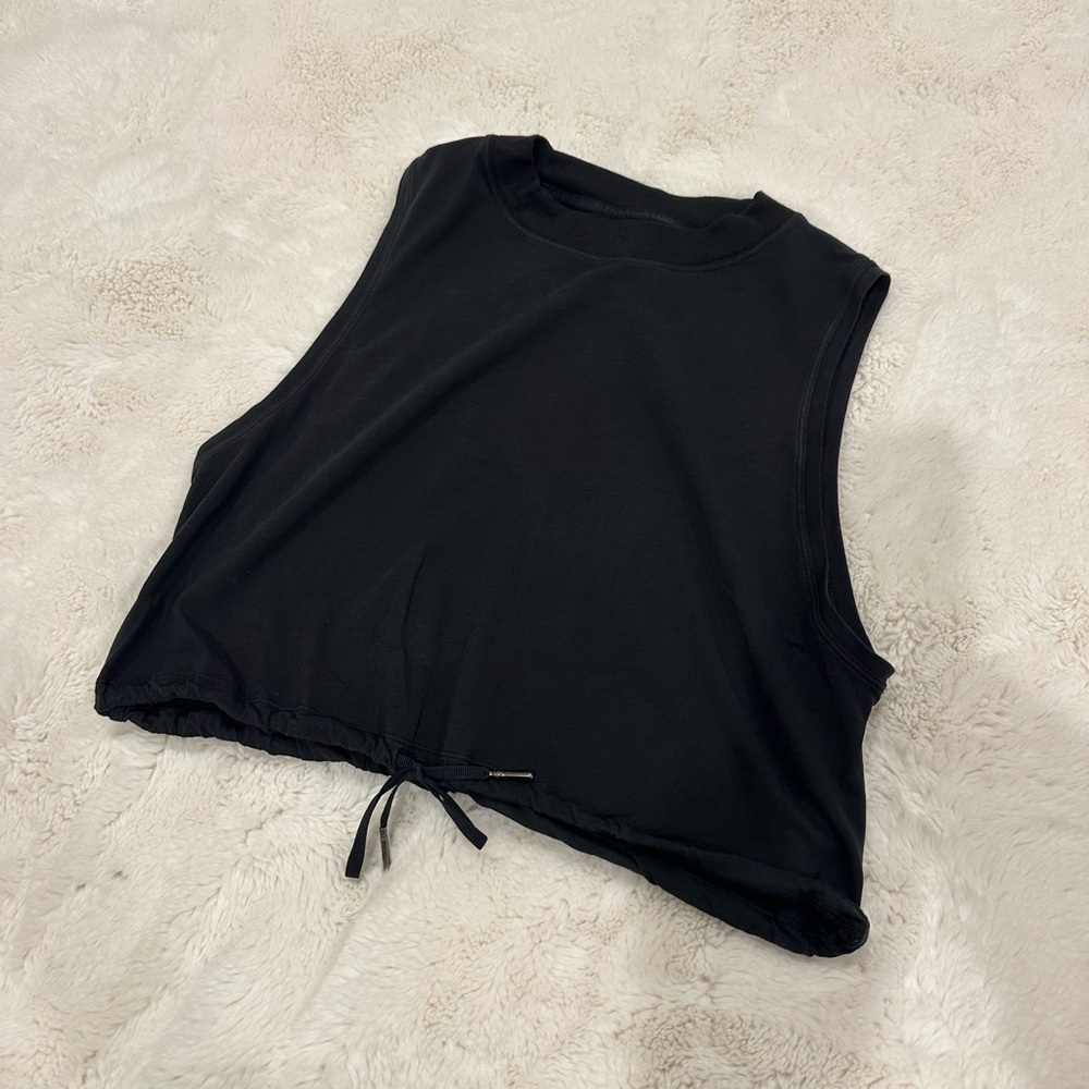 Lululemon Black Cinch Tank Top